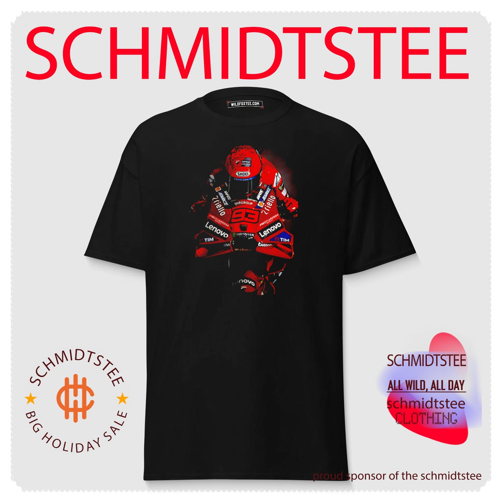 Marc Marquez red motorcycle cool shirt