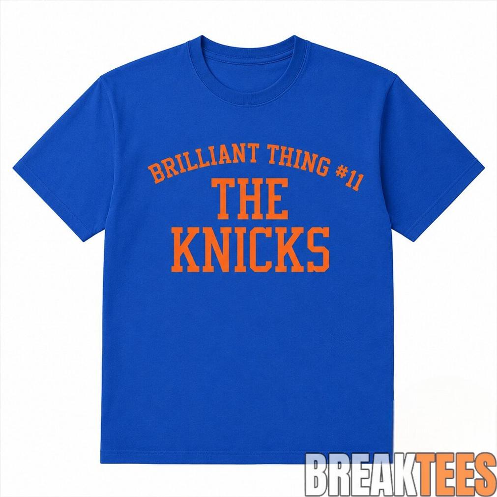 Mariska Hargitay Brilliant Thing 11 The Knicks Parade Shirt