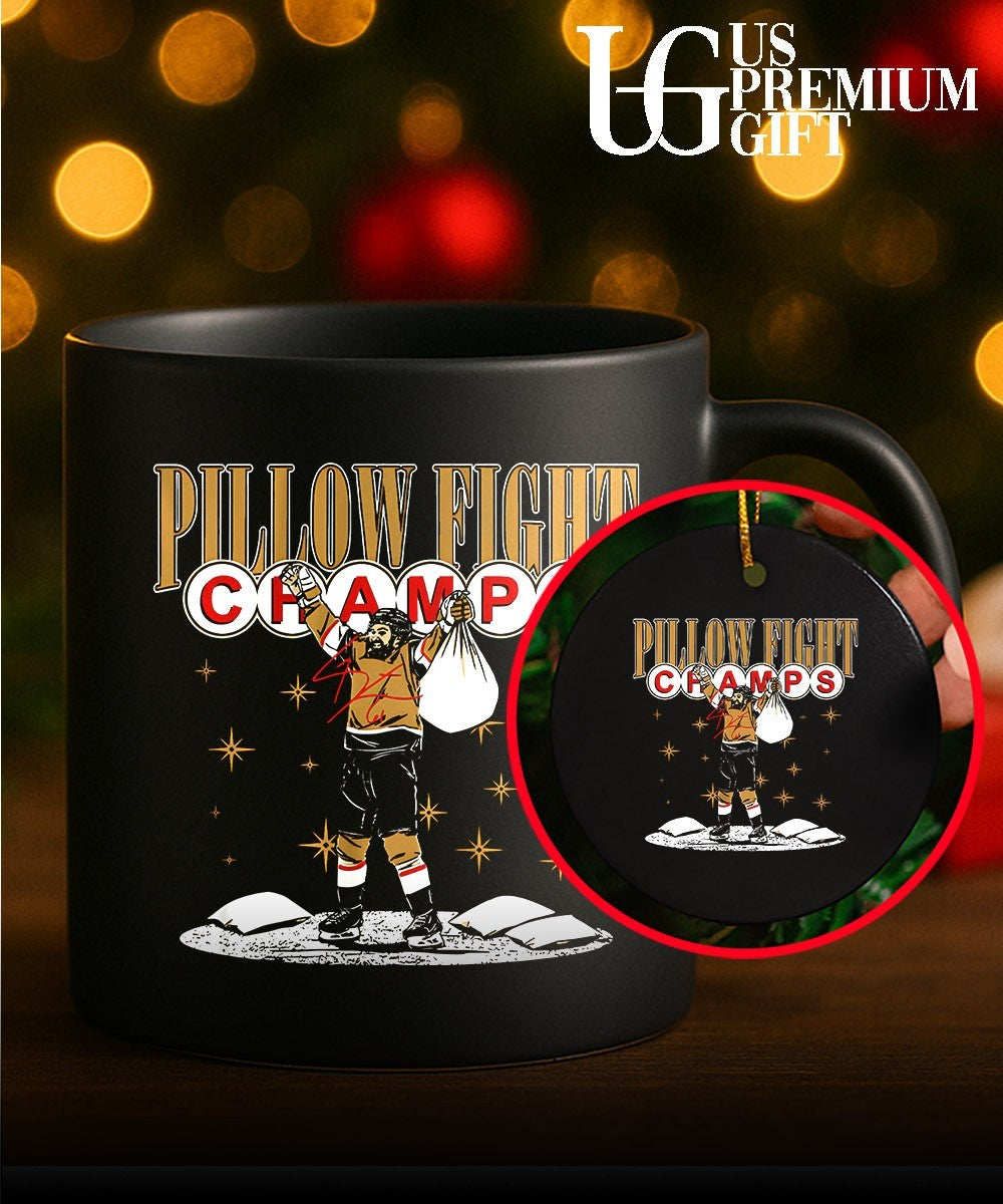 Mark Pillow Fight Champs Vegas Golden Knights 2026 NHL signature shirt