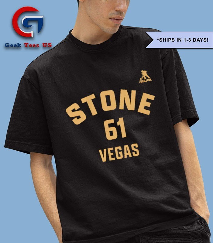 Mark Stone 61 player Vegas Golden Knights NHLPA shirt