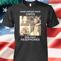 Markiplier And Jacksepticeye Some Heroes Wear Capes Mine Wear Headphones shirt