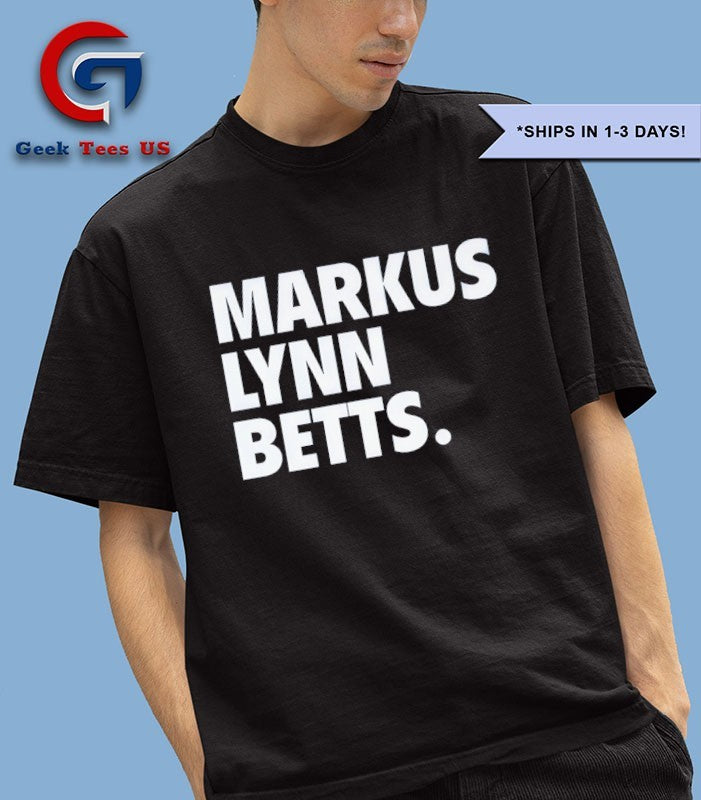 Markus Lynn Betts Los Angeles Dodgers baseball shirt