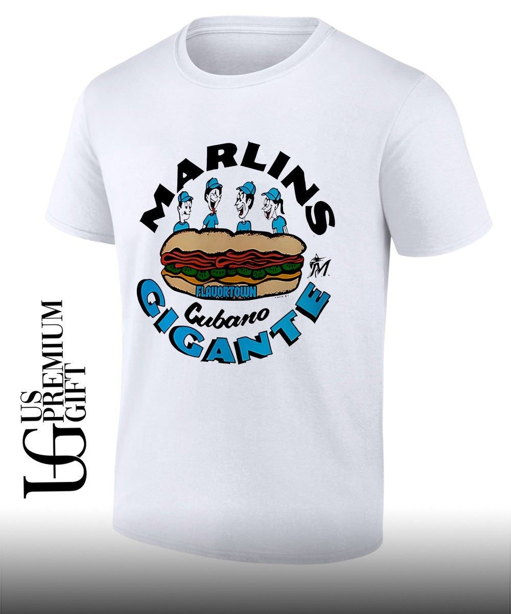 Marlins Cubano Gigante Flavortown Sandwich shirt