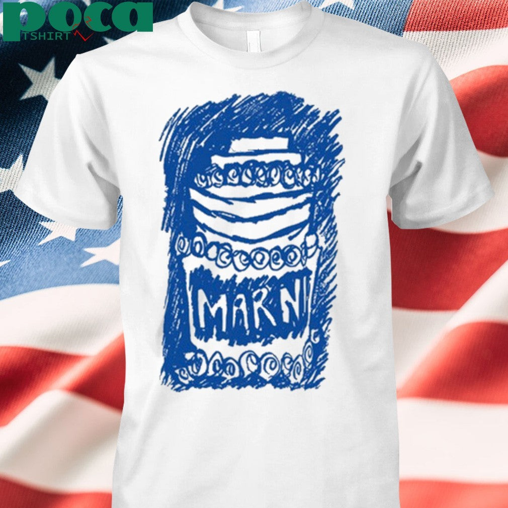 Marni Blue 30Th Anniversary Shirt