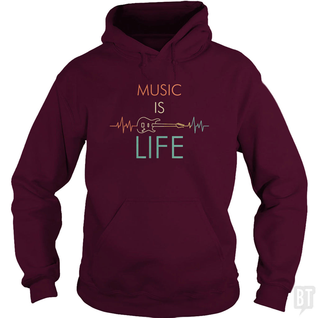 Music Is Life Hoodie