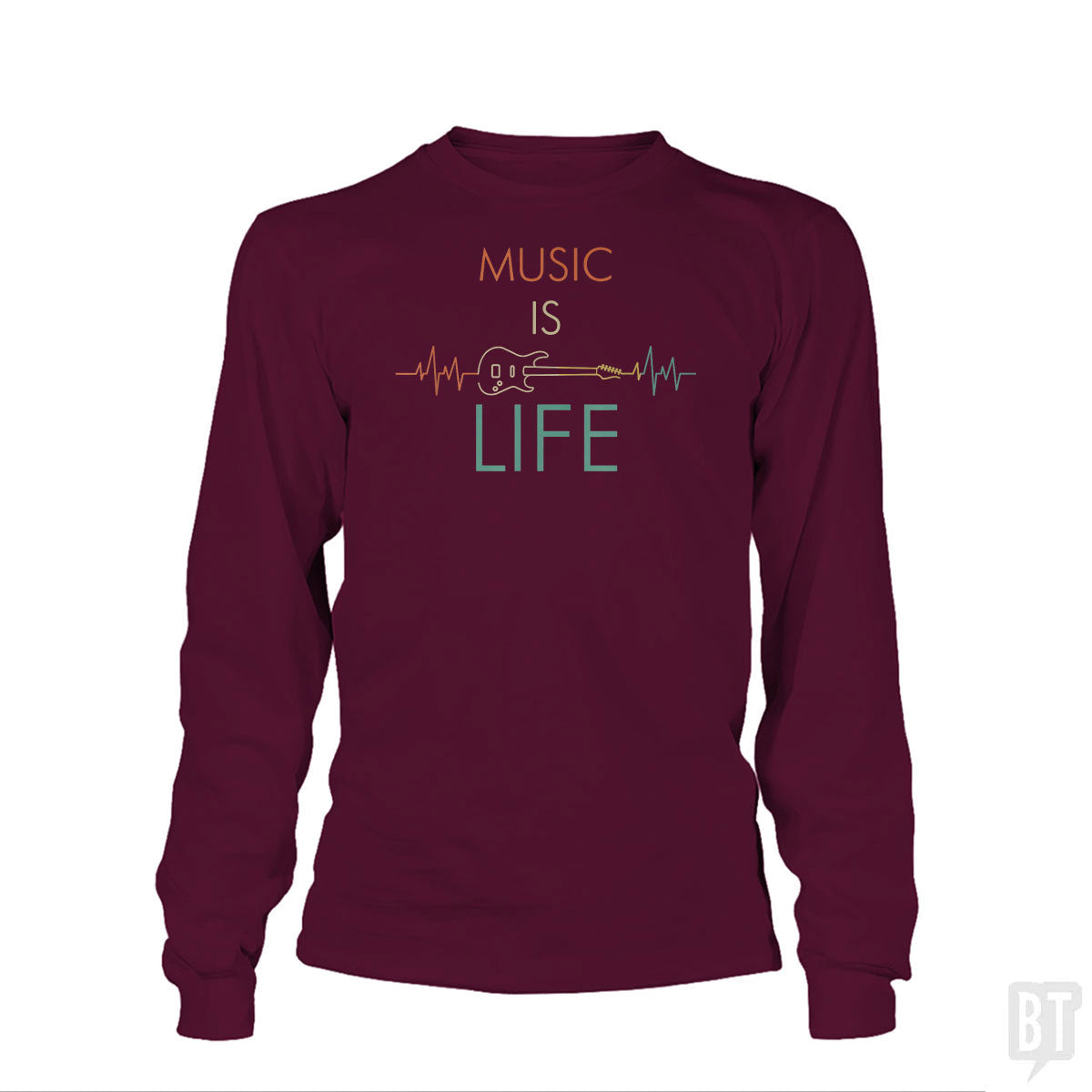 Music Is Life Long Sleeve