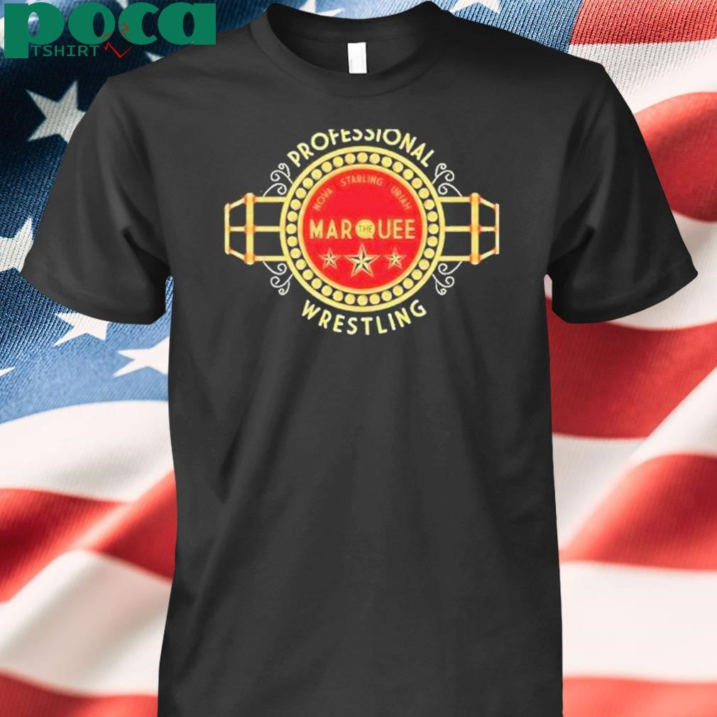 Marquee Professional Wrestling Logo Shirt