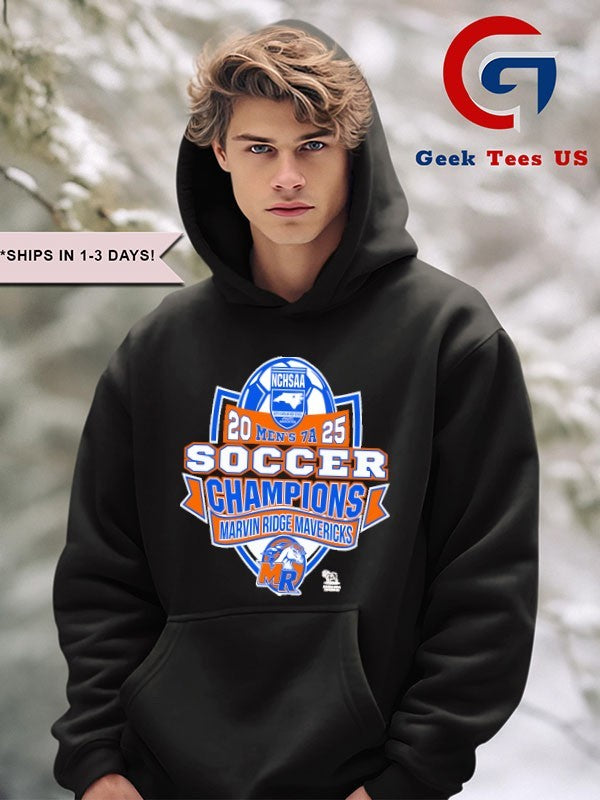 Marvin Ridge Mavericks NCHSAA Soccer Division 7A Champions T-shirt