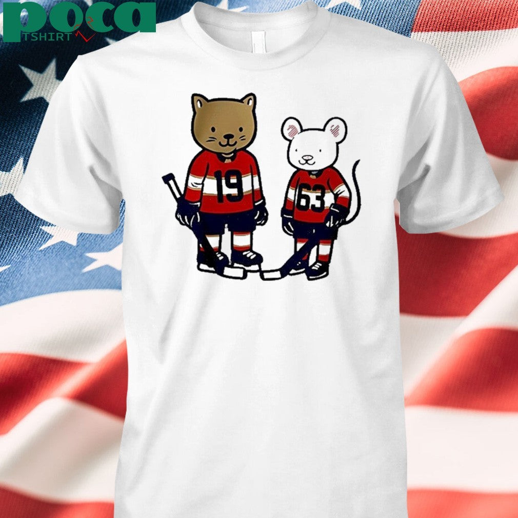 Matthew Tkachuk And Brad Marchand Florida Panthers Cat And Rat Shirt
