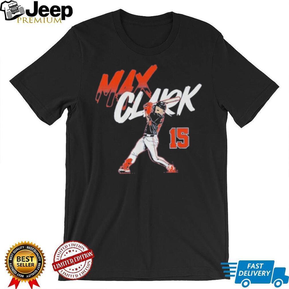 Max Clark Detroit Tigers Slugger Swing Number shirt