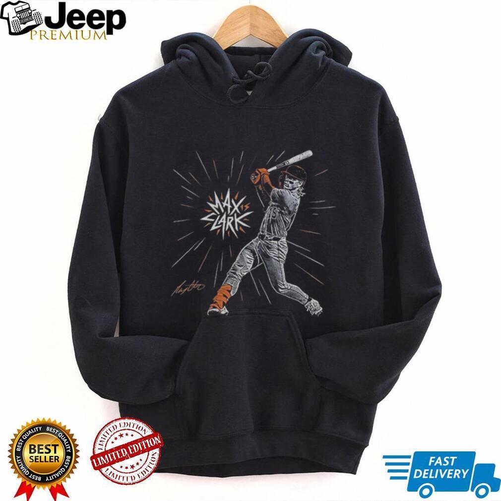 Max Clark Spark Detroit baseball signature shirt