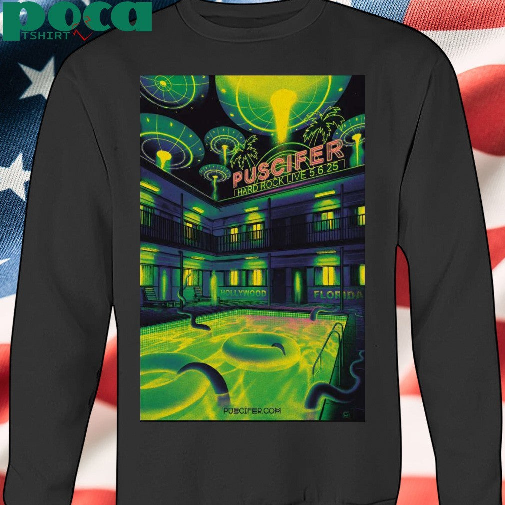 May 6 2025 Hard Rock Live Hollywood FL Puscifer Poster Shirt