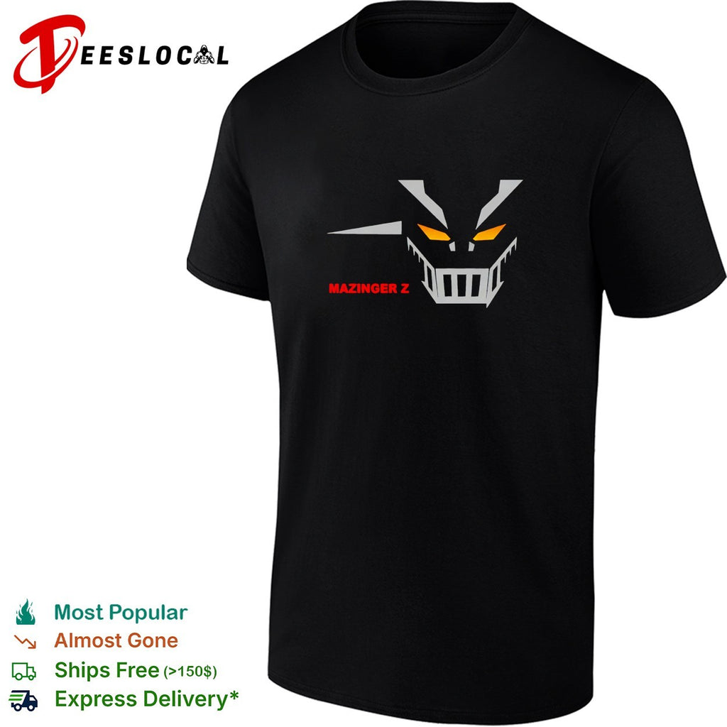 Mazinger Z robot face logo shirt