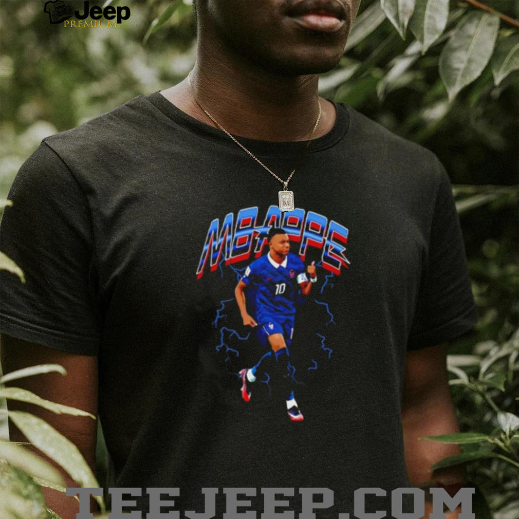 Mbappe France National Team No 10 Soccer Star shirt