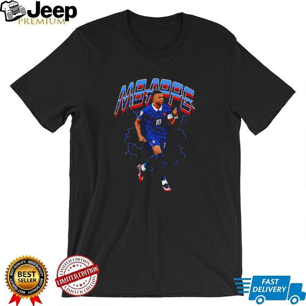 Mbappe France National Team No 10 Soccer Star shirt
