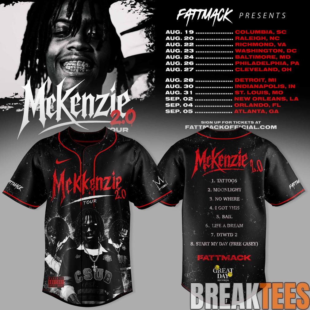 McKenzie 2.0 “NO MERCY TOUR Jersey