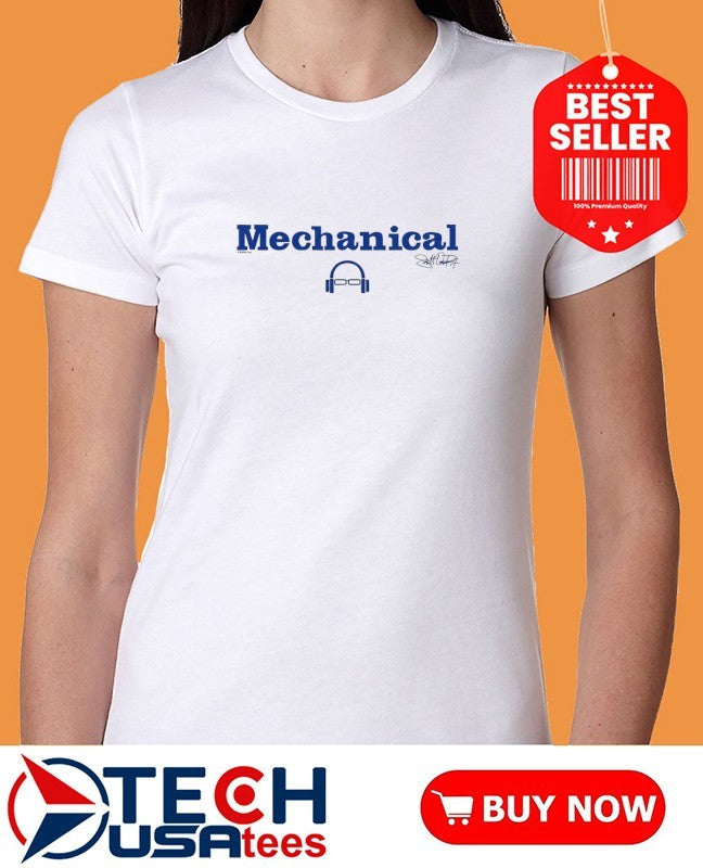 Mechanical Scott Van Pelt signature shirt