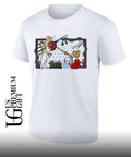 Medieval Scene Dog vs Rabbit fight shirt