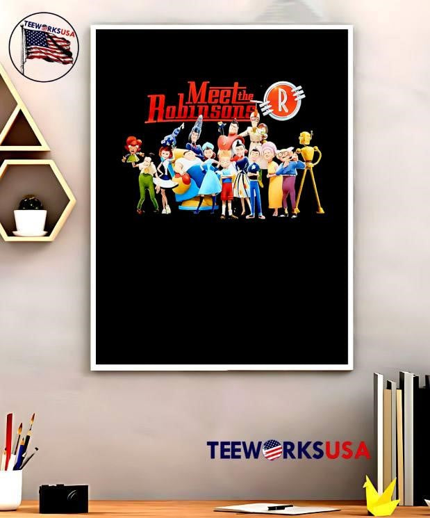 Meet the Robinsons Characters Group Shot Kids shirt