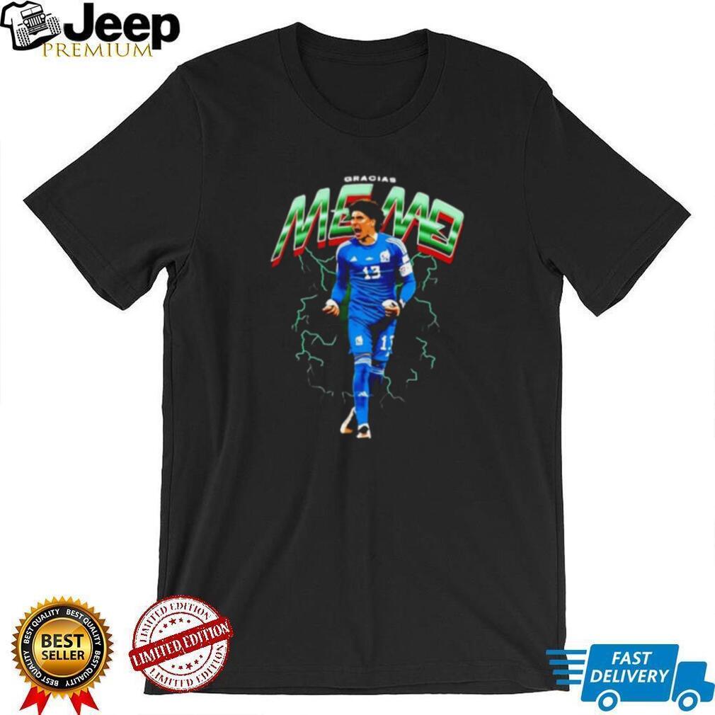 Memo Guillermo Ochoa Mexico National Team 13 Gracias shirt