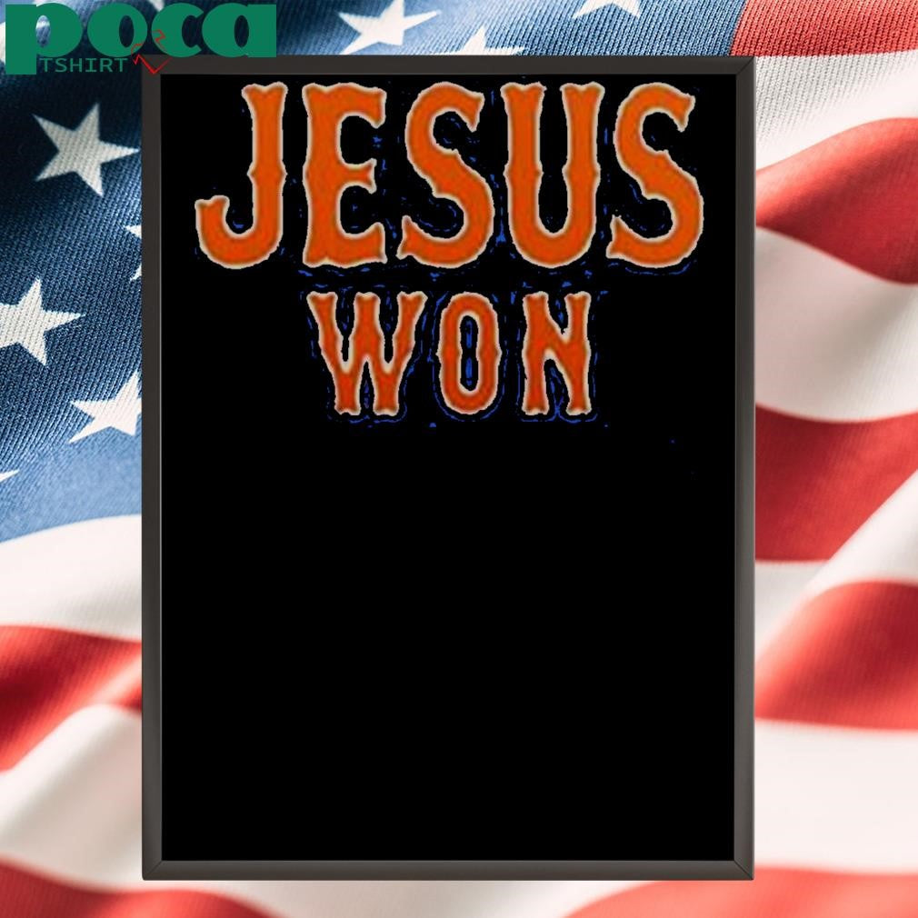 Met Brandon Sproat Jesus Won Shirt