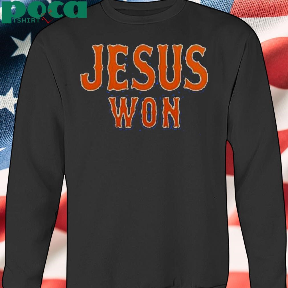 Met Brandon Sproat Jesus Won Shirt