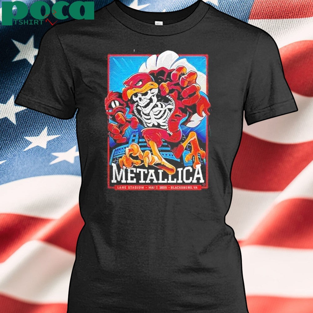 Metallica Lane Stadium May 7 2025 Shirt