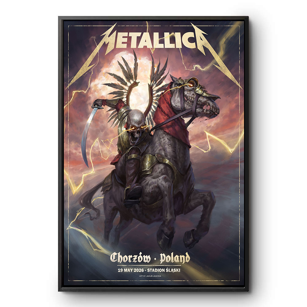 Metallica Chorzów, Poland May 19, 2026 Stadion Śląski by Jakub Jagado Poster