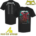 Metallica M72 Cardiff Wales 2026 Art By Duchess Of Dark Europe Tour Date T-Shirt