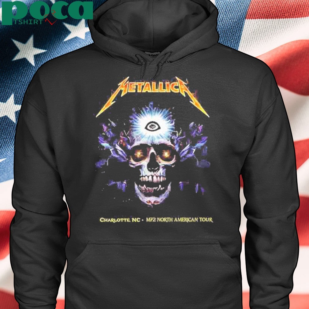 Metallica M72 Charlotte NC 2025 Bank Of America Stadium On May 31st shirt