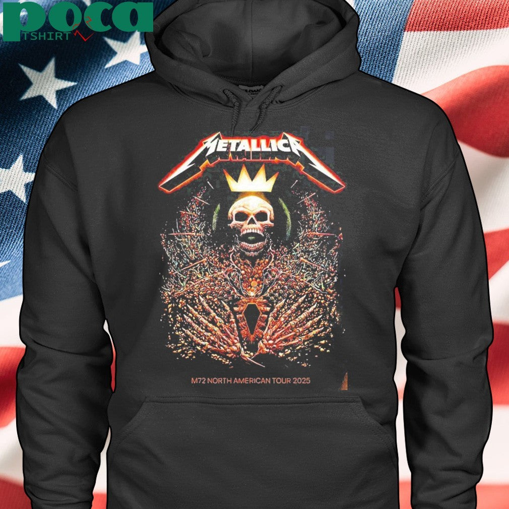 Metallica M72 Charlotte Pop Up Shop At Bank Of America Stadium In North Carolina United States On May 31 2025 shirt