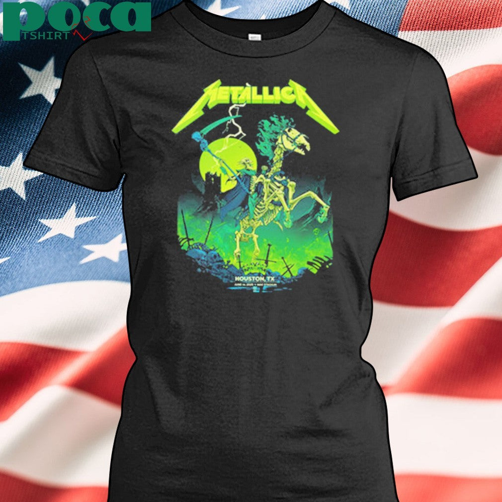Metallica M72 Houston Poster Tonight At NRG Stadium On June 14 2025 In Houston Texas shirt