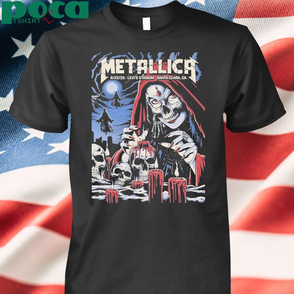 Metallica M72 Santa Clara Night 2 At Levi’s Stadium In California US On June 22 2025 T-Shirt