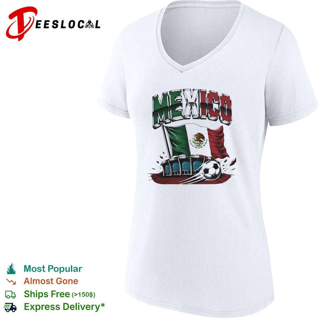 Mexico soccer ball shirt