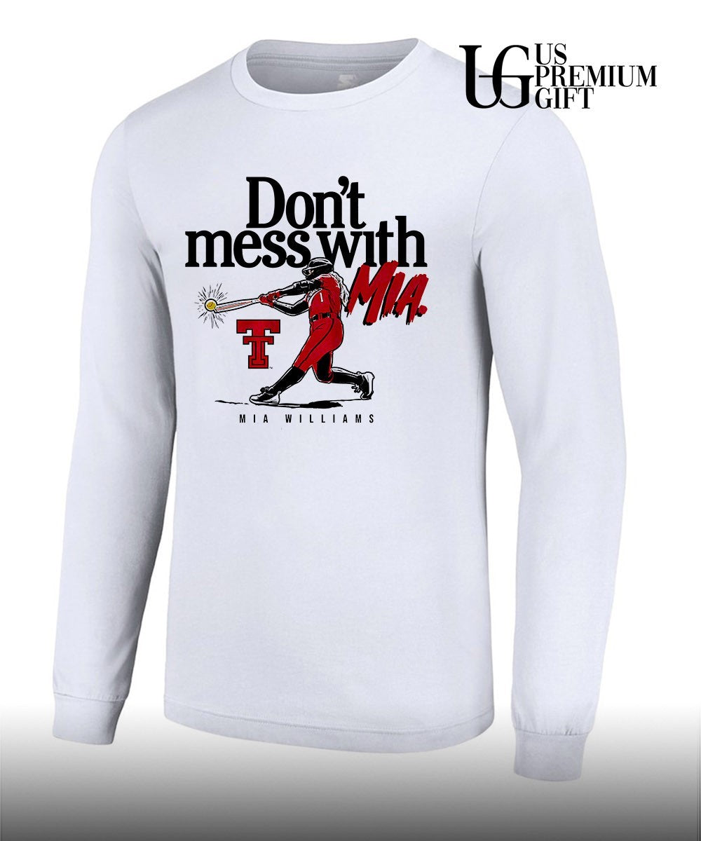 Mia Williams Texas Tech Red Raiders Softball shirt