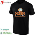 Miami Dolphins National Football League wreath logo shirt