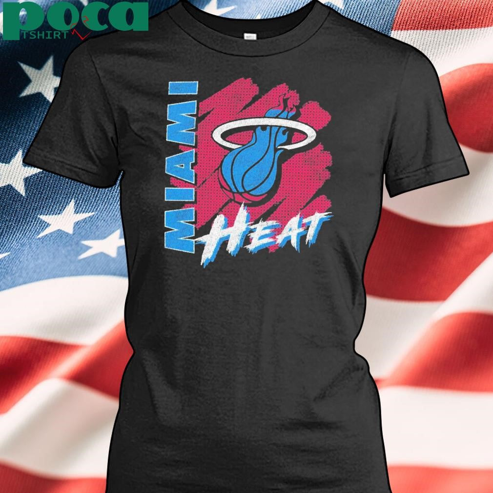 Miami HEAT Original Vice Front Row Logo Unisex T-Shirt