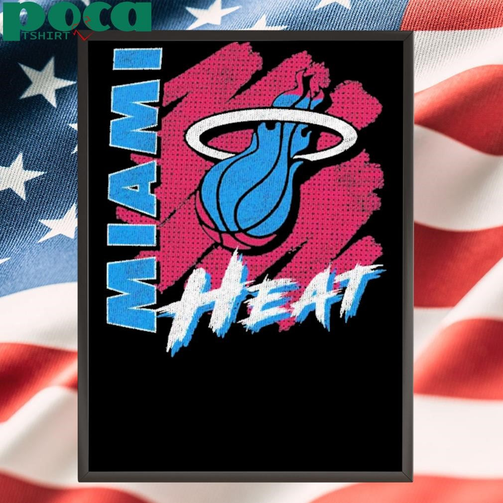 Miami HEAT Original Vice Front Row Logo Unisex T-Shirt