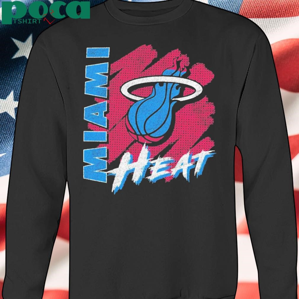 Miami HEAT Original Vice Front Row Logo Unisex T-Shirt