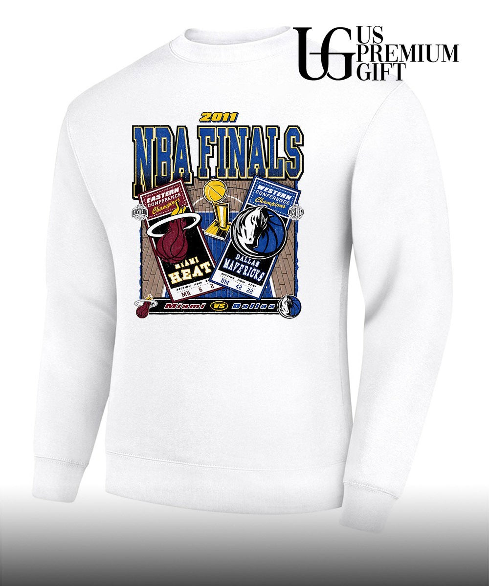 Miami Heat vs Dallas Mavericks NBA Finals dueling 2011 vintage shirt