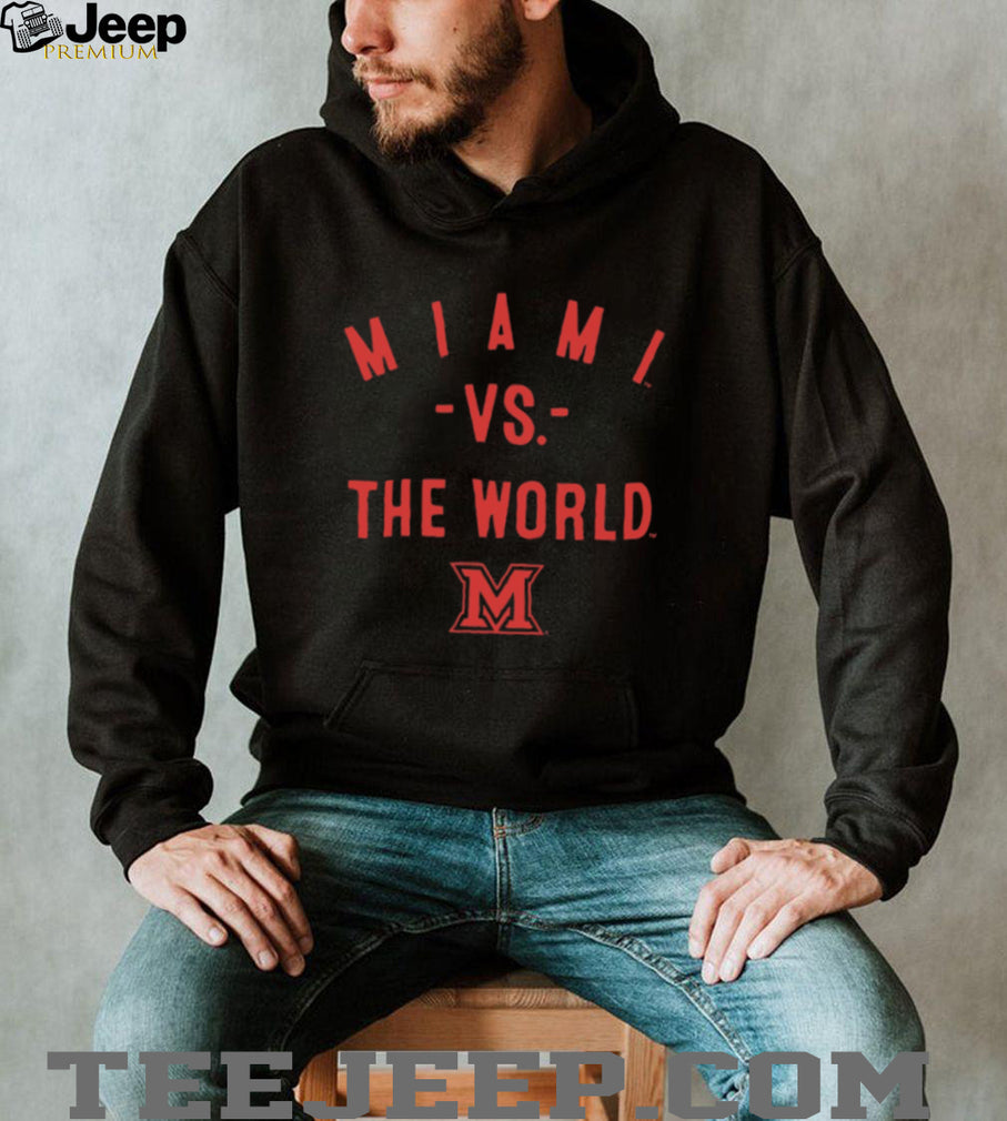 Miami OH Redhawks Miami vs the World 2026 logo shirt