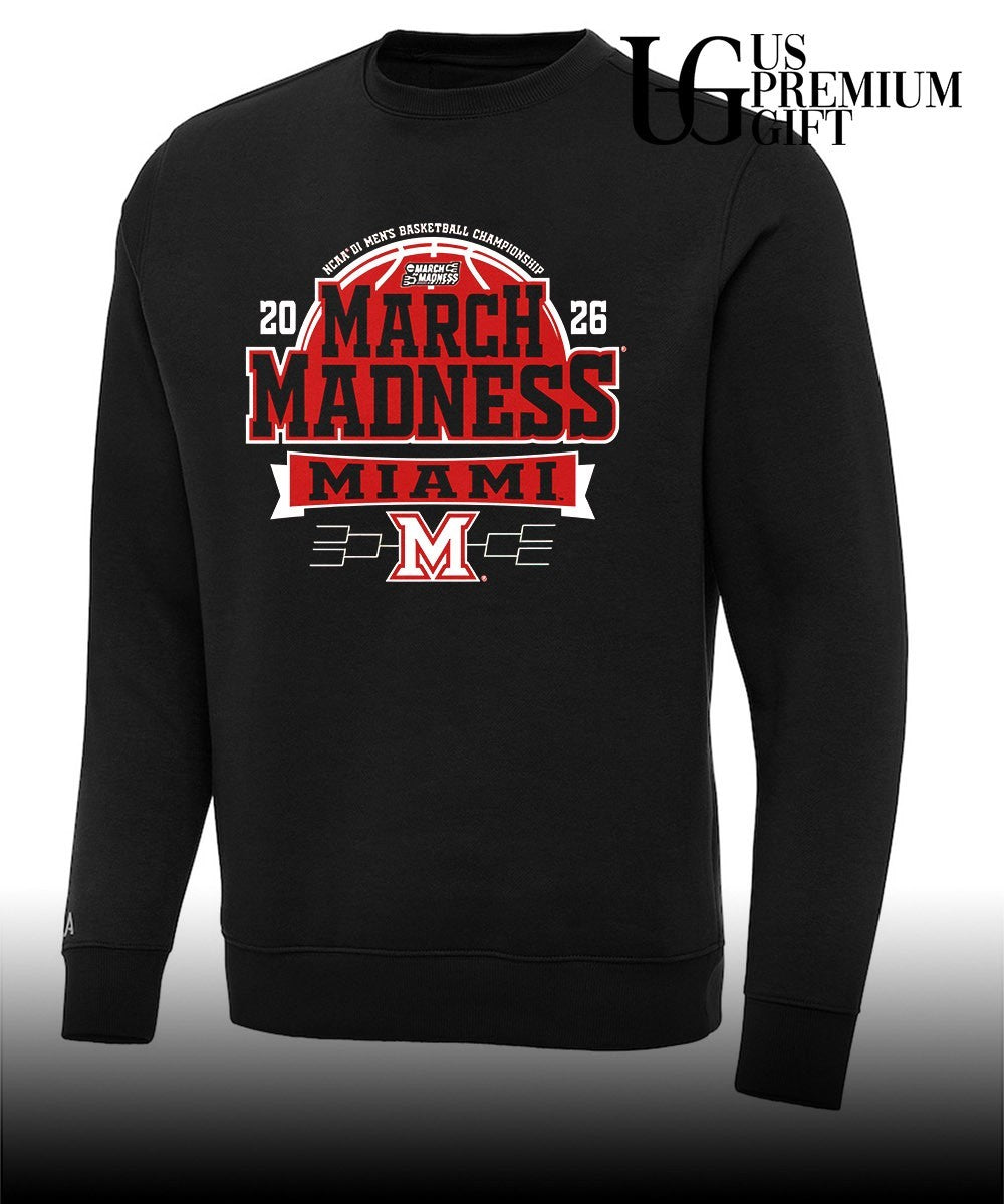 Miami RedHawks 2026 NCAA Men’s Basketball March Madness Bound shirt