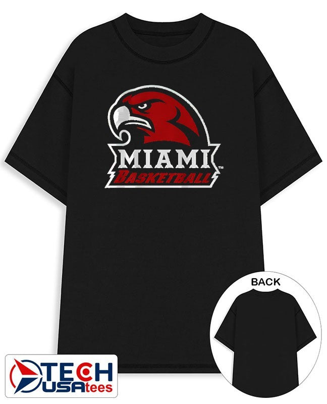 Miami Redhawks Basketball Ohio logo shirt