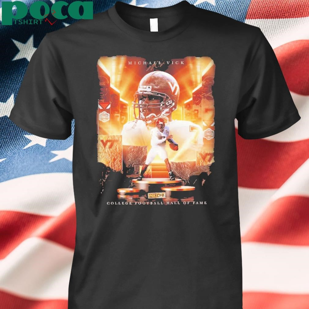 Michael Vick Has Been Inducted Into The 2025 College Football Hall Of Fame Unisex T-Shirt
