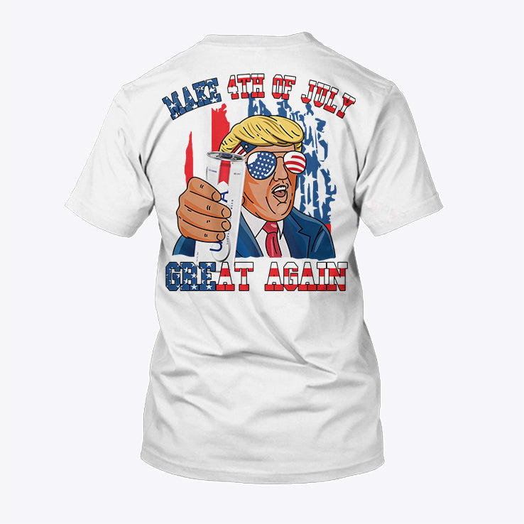 Michelob Ultra Make 4th of July Great Again Tee Shirt