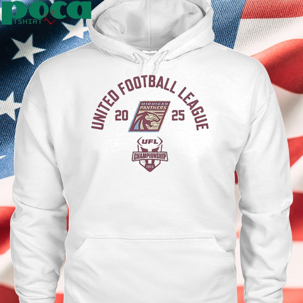 Michigan Panthers 2025 Ufl Championship Game Shirt