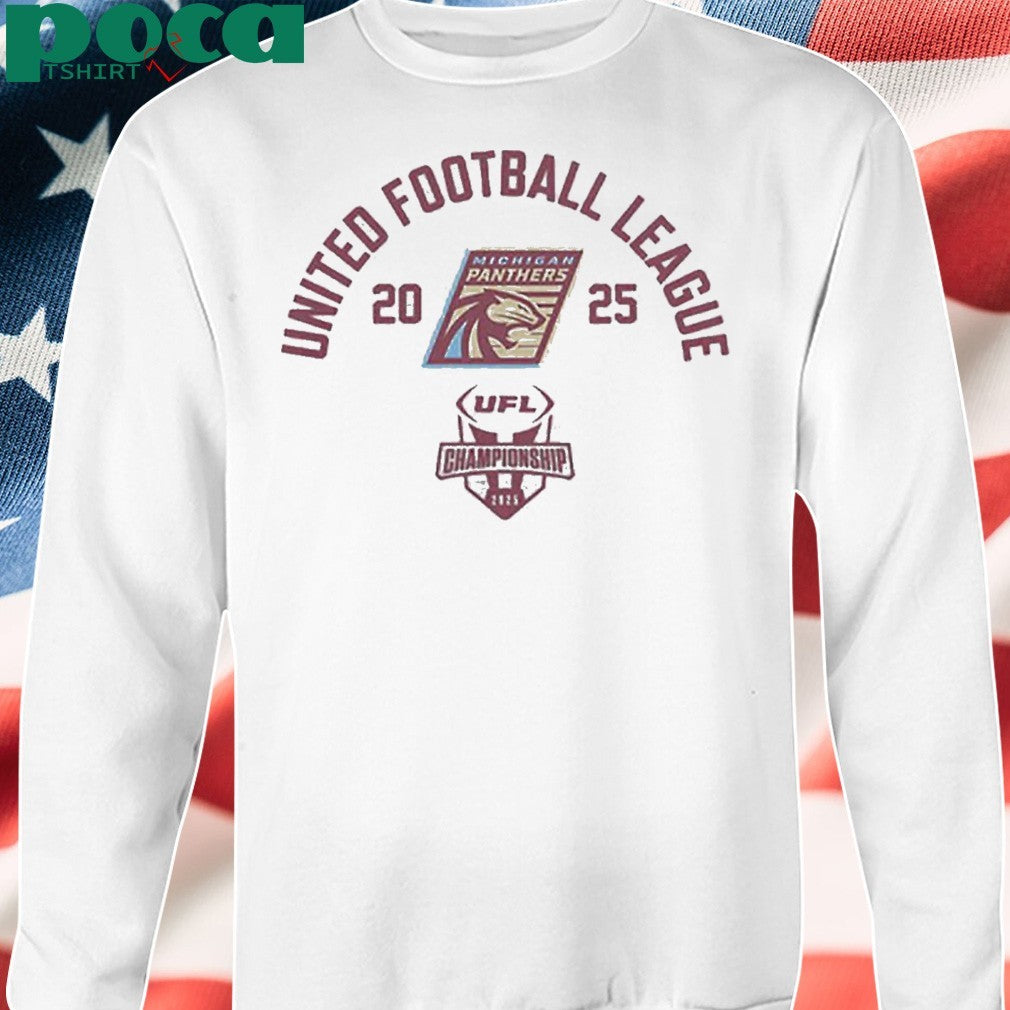 Michigan Panthers 2025 Ufl Championship Game Shirt
