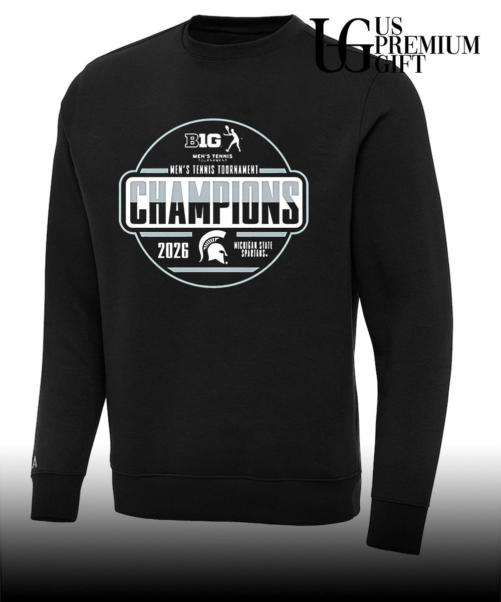 Michigan State Spartans 2026 Big Ten Men’s Tennis Tournament Champions Locker Room shirt