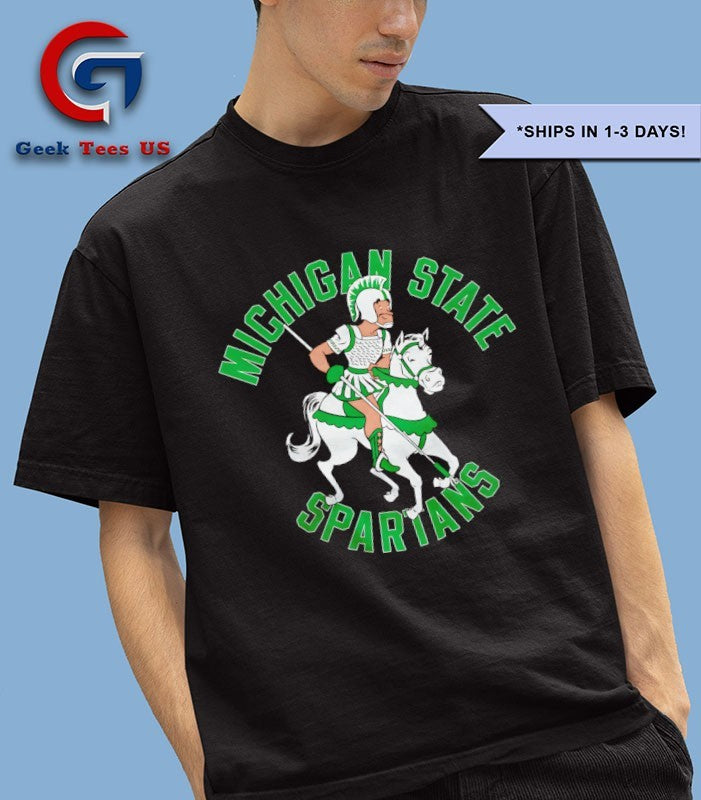 Michigan State Spartans mascot 2026 T-shirt