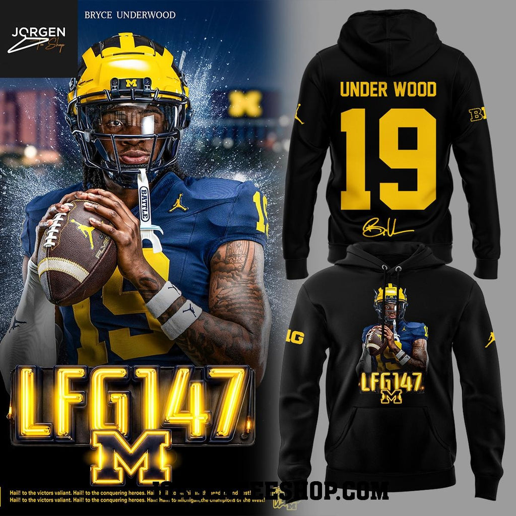 Michigan Wolverines 2026 Bryce Underwood LFG147 Shirt